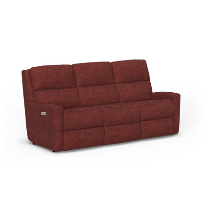 Flexsteel Catalina Power Reclining Sofa with Power Headrests