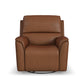 Flexsteel Henry Power Swivel Gliding Recliner with Power Headrest, Lumbar, Heat & Massage