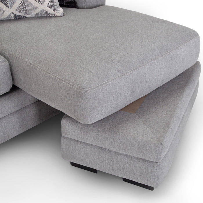 Cleo Sofa w/Reversible Chaise