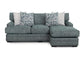 Emerald Sofa w/Reversible Chaise
