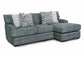 Emerald Sofa w/Reversible Chaise