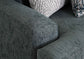 Emerald Sofa w/Reversible Chaise
