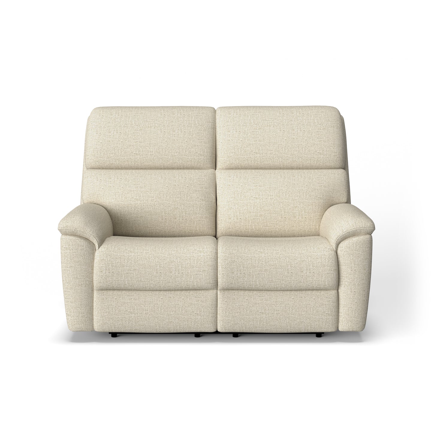 Flexsteel Porter Power Reclining Loveseat with Power Headrests & Lumbar
