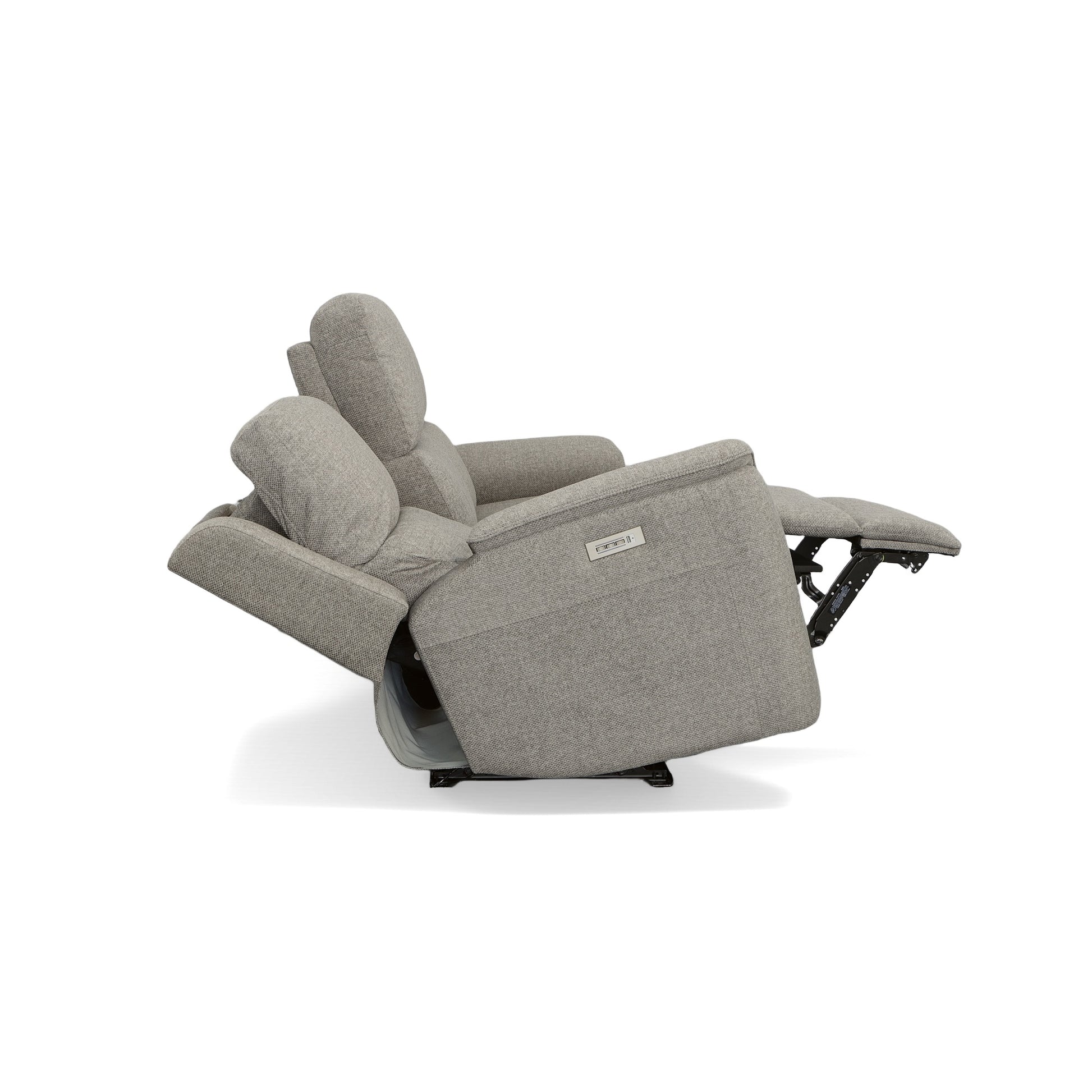 Flexsteel Henry Power Reclining Sofa with Power Headrests & Lumbar
