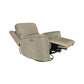 Flexsteel Henry Power Swivel Gliding Recliner with Power Headrest, Lumbar, Heat & Massage