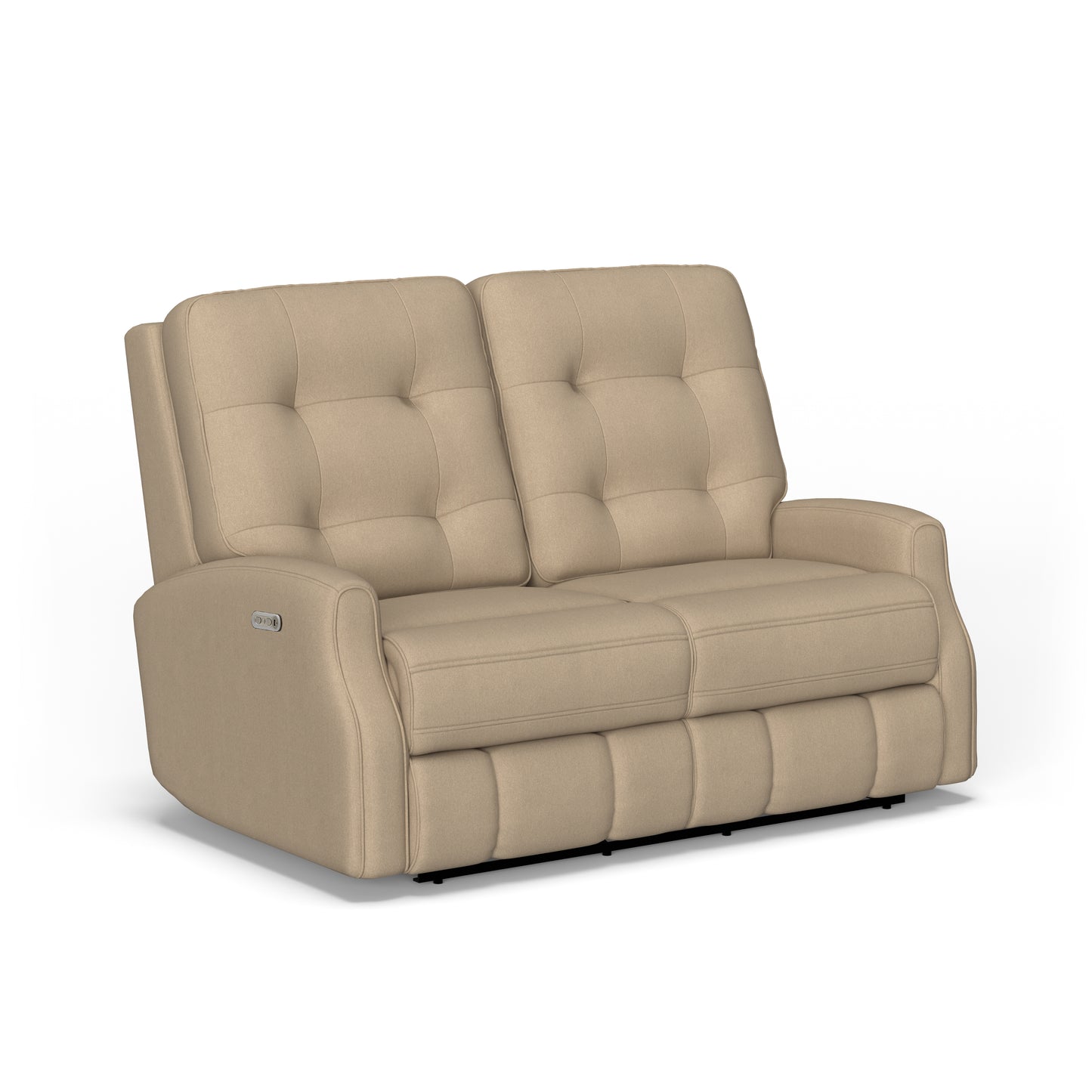 Flexsteel Devon Power Reclining Loveseat with Power Headrests