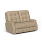 Flexsteel Devon Power Reclining Loveseat with Power Headrests