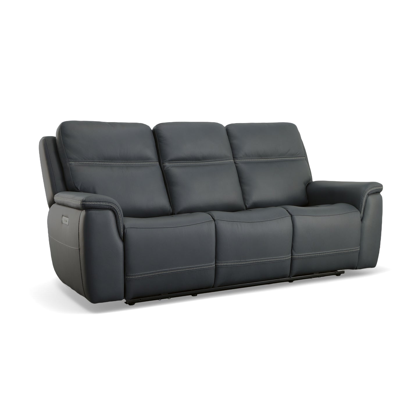 Flexsteel Sawyer Power Reclining Sofa with Power Headrests & Lumbar