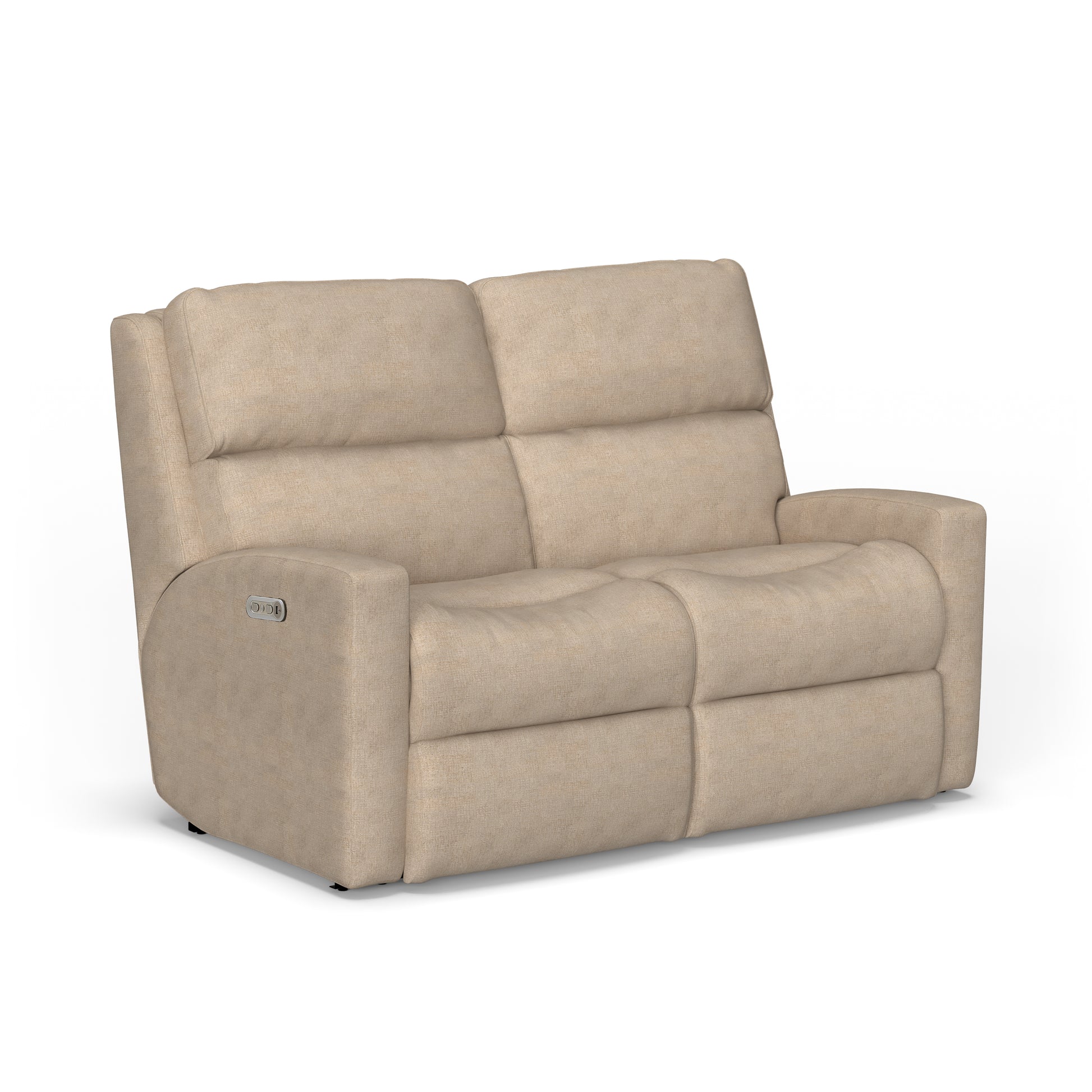 Flexsteel Catalina Power Reclining Loveseat with Power Headrests