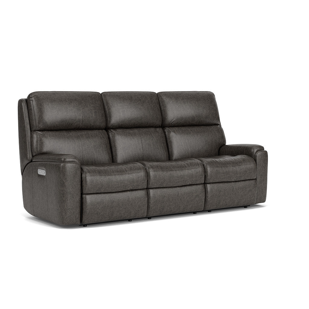 Flexsteel Rio Power Reclining Sofa with Power Headrests