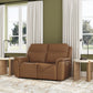 Flexsteel Sawyer Power Reclining Loveseat w/ Pwr Headrests, Lumbar