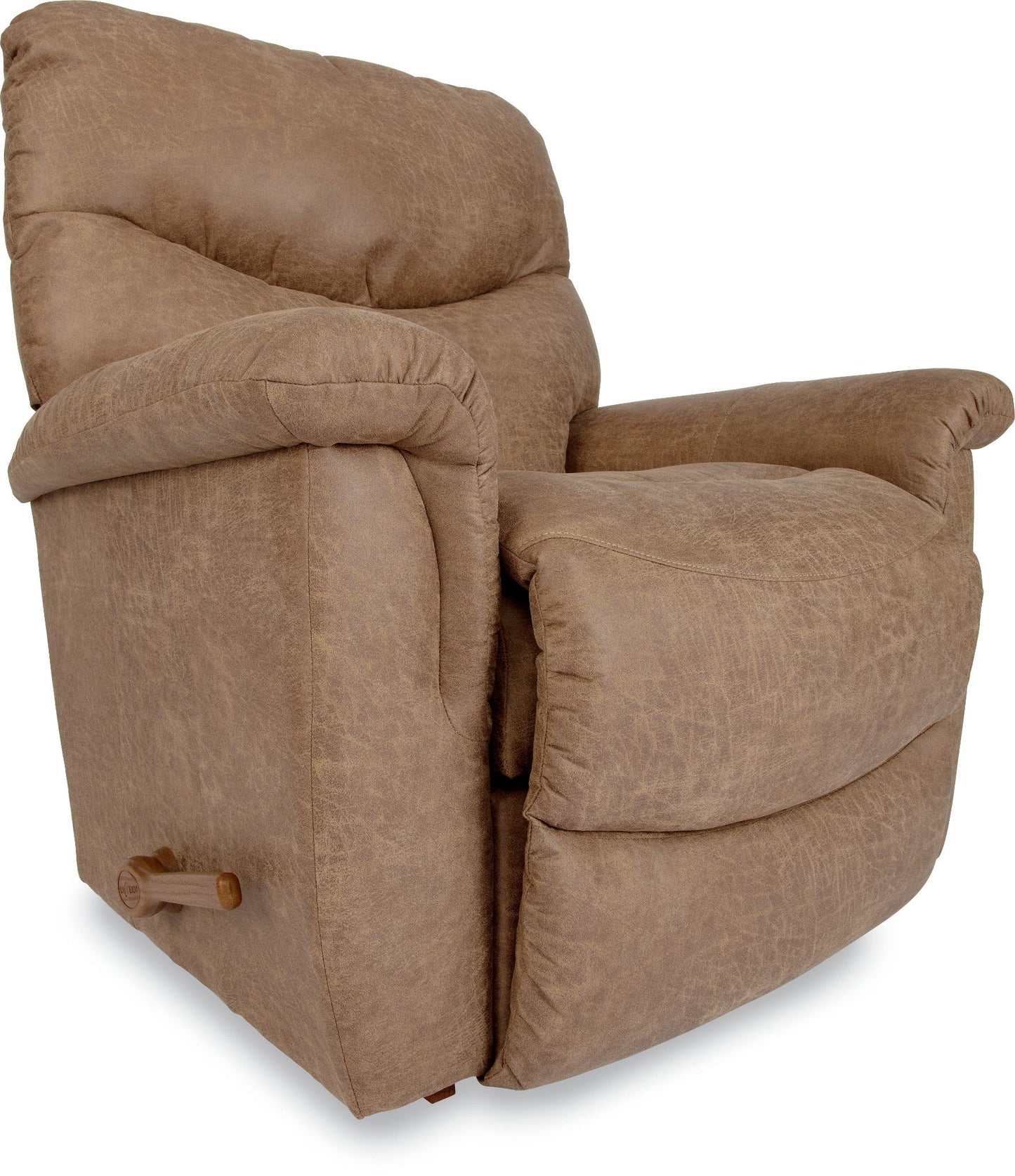 James Renew Leather Recliner — Palance Sand — view 16