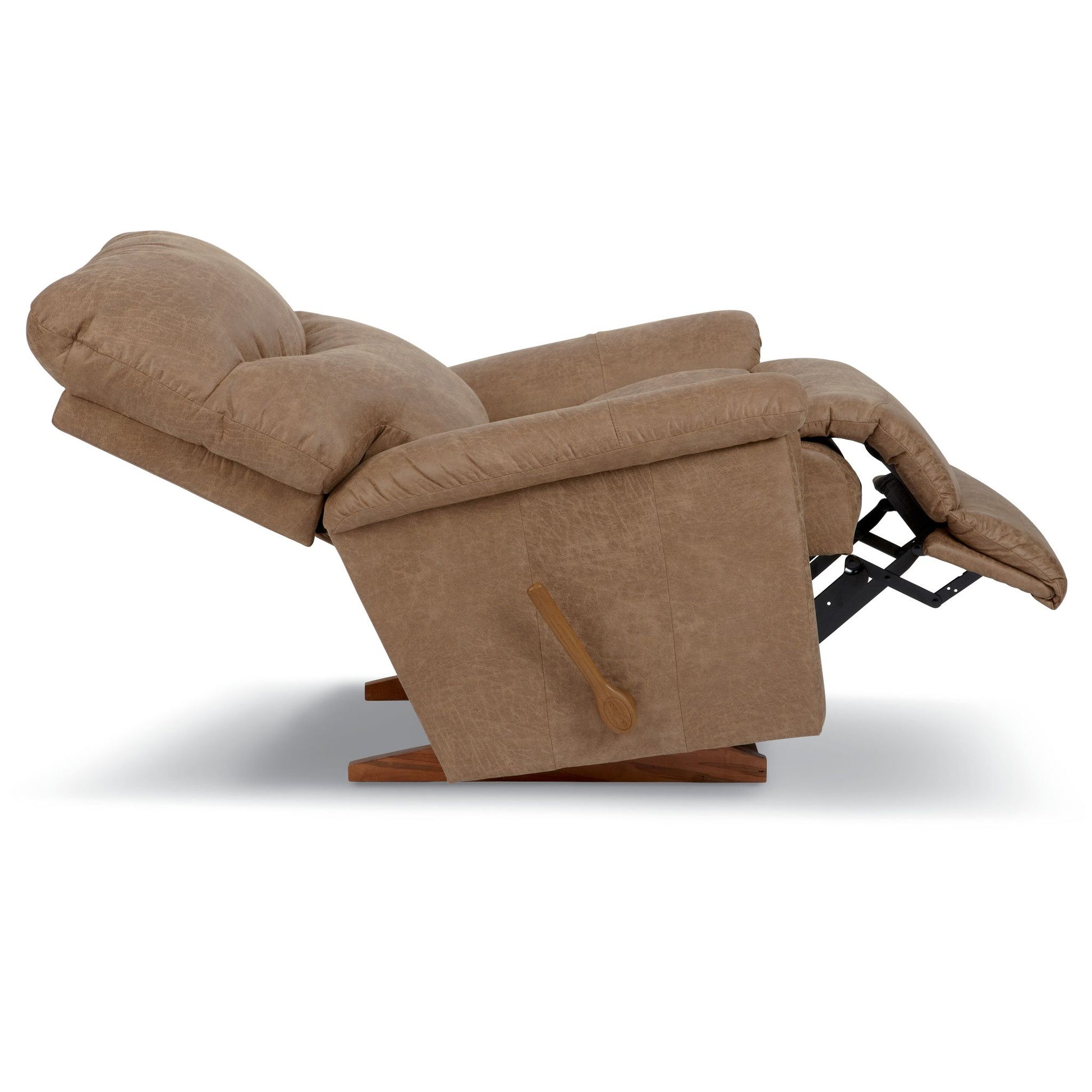James Renew Leather Recliner — Palance Sand — view 6
