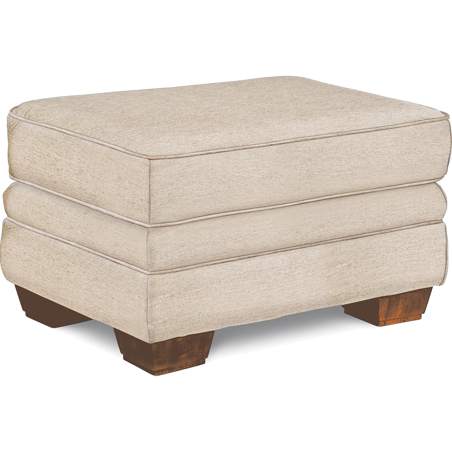 Meyer Ottoman — Nora Ivory — view 2