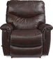 James Leather Recliner — Yellowstone Walnut — view 28