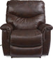James Leather Recliner — Yellowstone Walnut — view 27