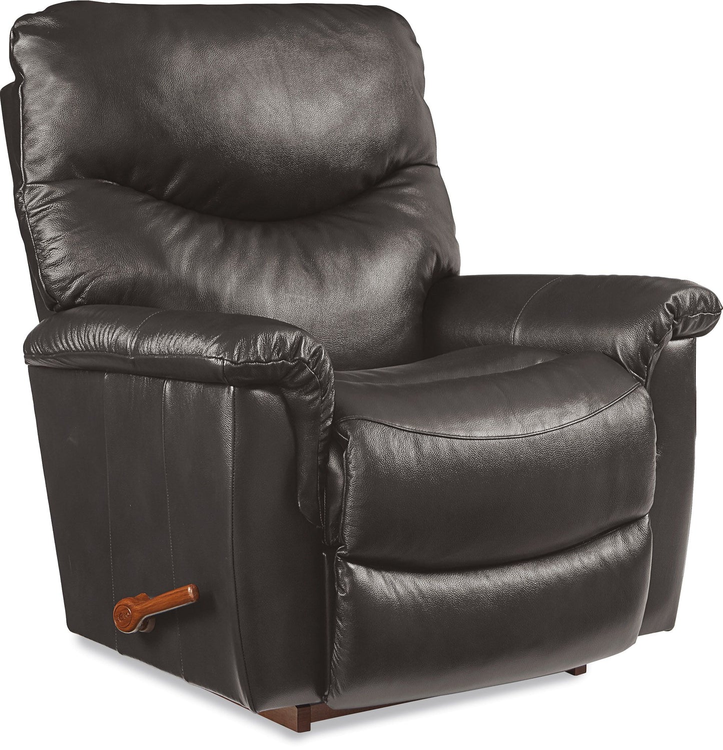 James Leather Recliner — Yellowstone Charcoal — view 4