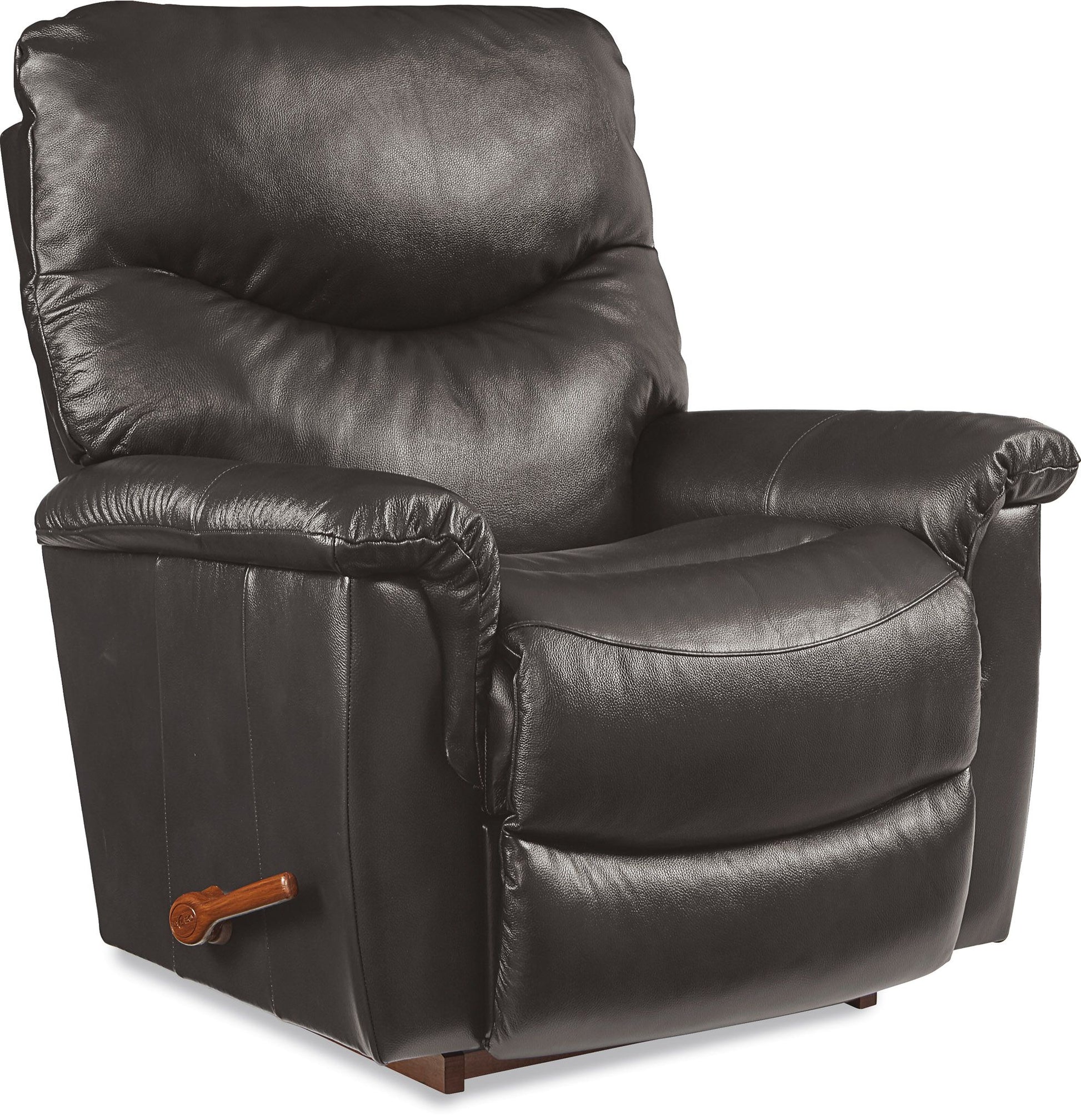 James Leather Recliner — Yellowstone Charcoal — view 4