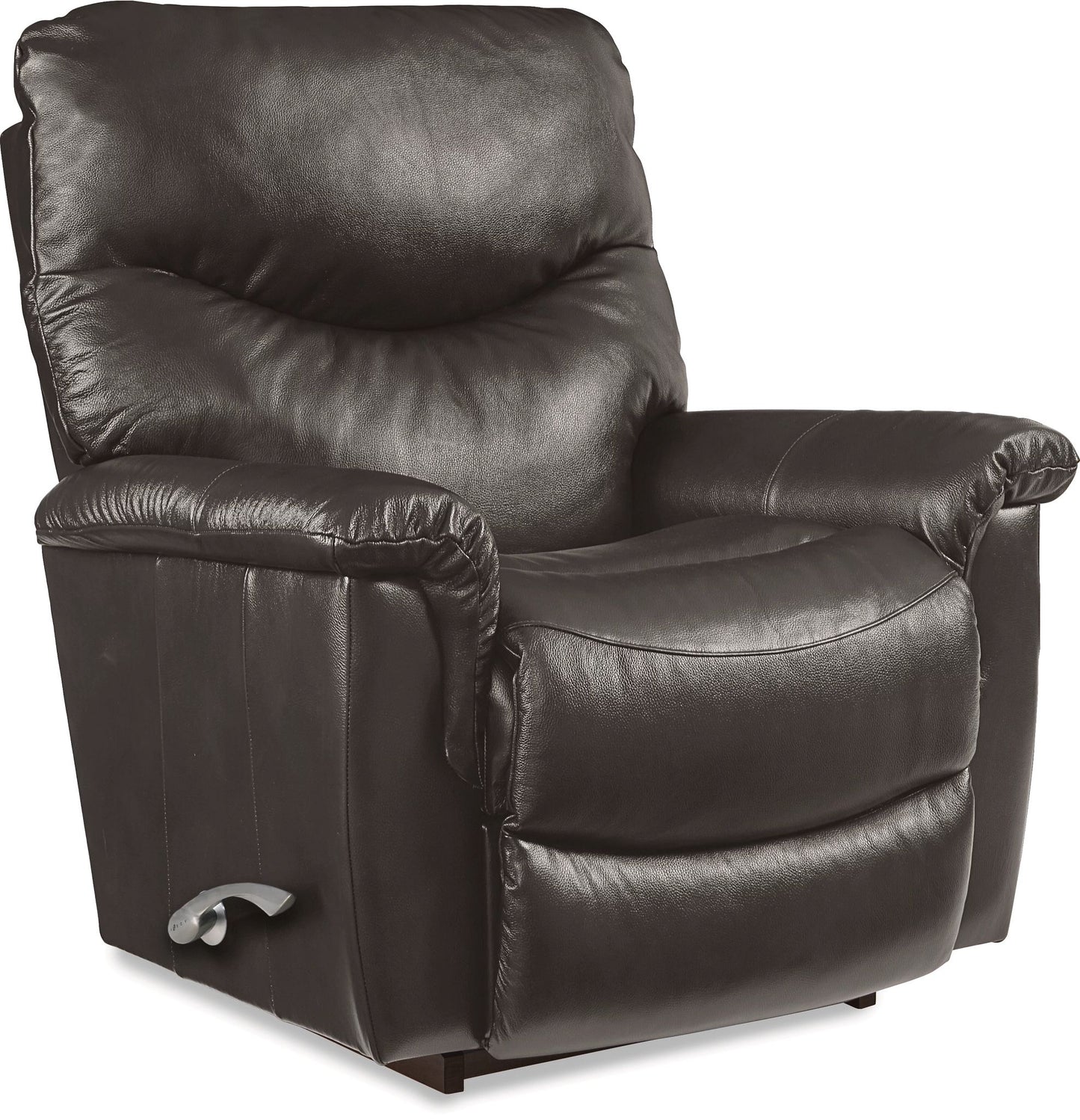 James Leather Recliner — Yellowstone Charcoal — view 3