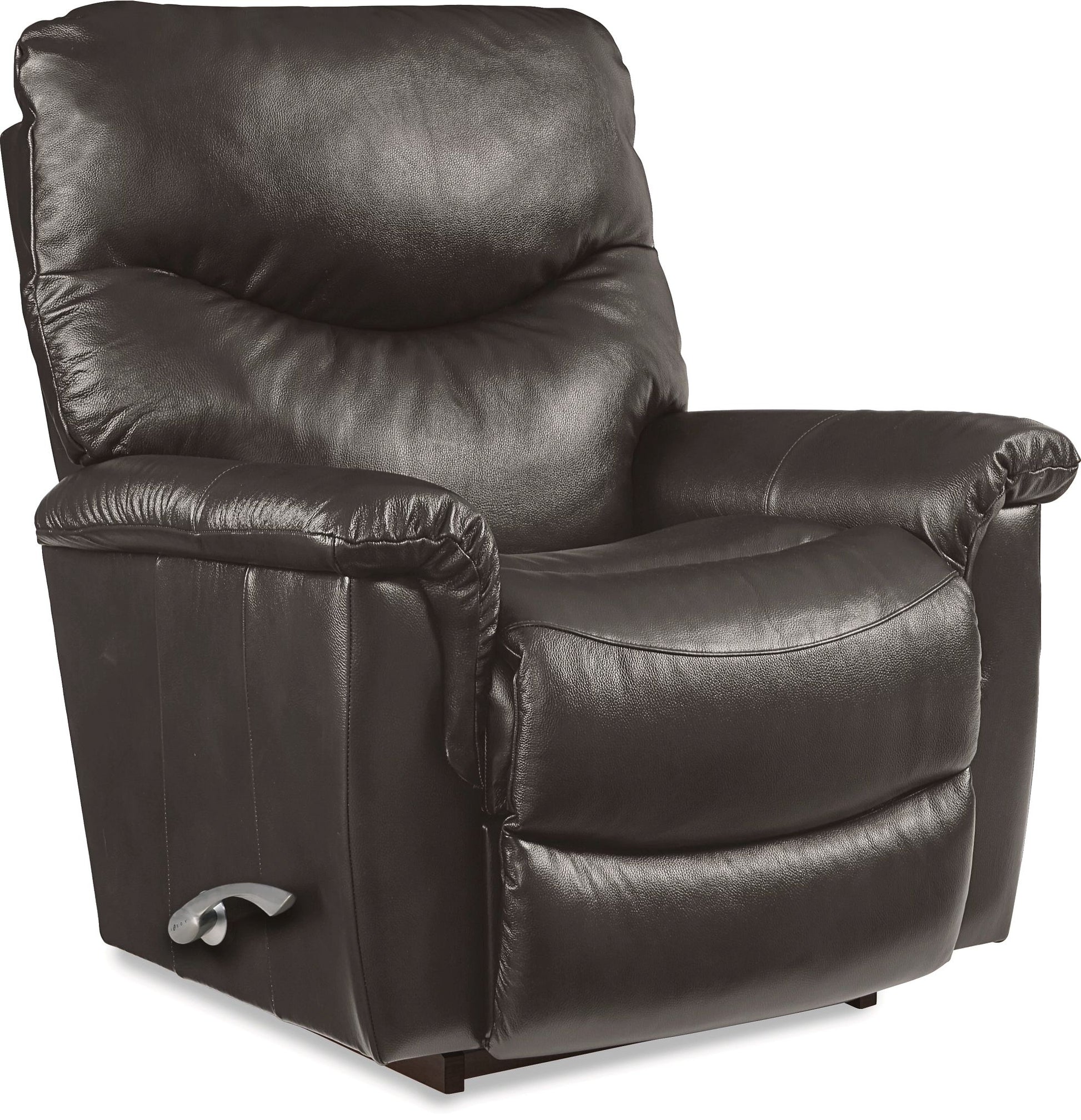 James Leather Recliner — Yellowstone Charcoal — view 3