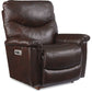 James Leather Recliner — Yellowstone Walnut — view 23