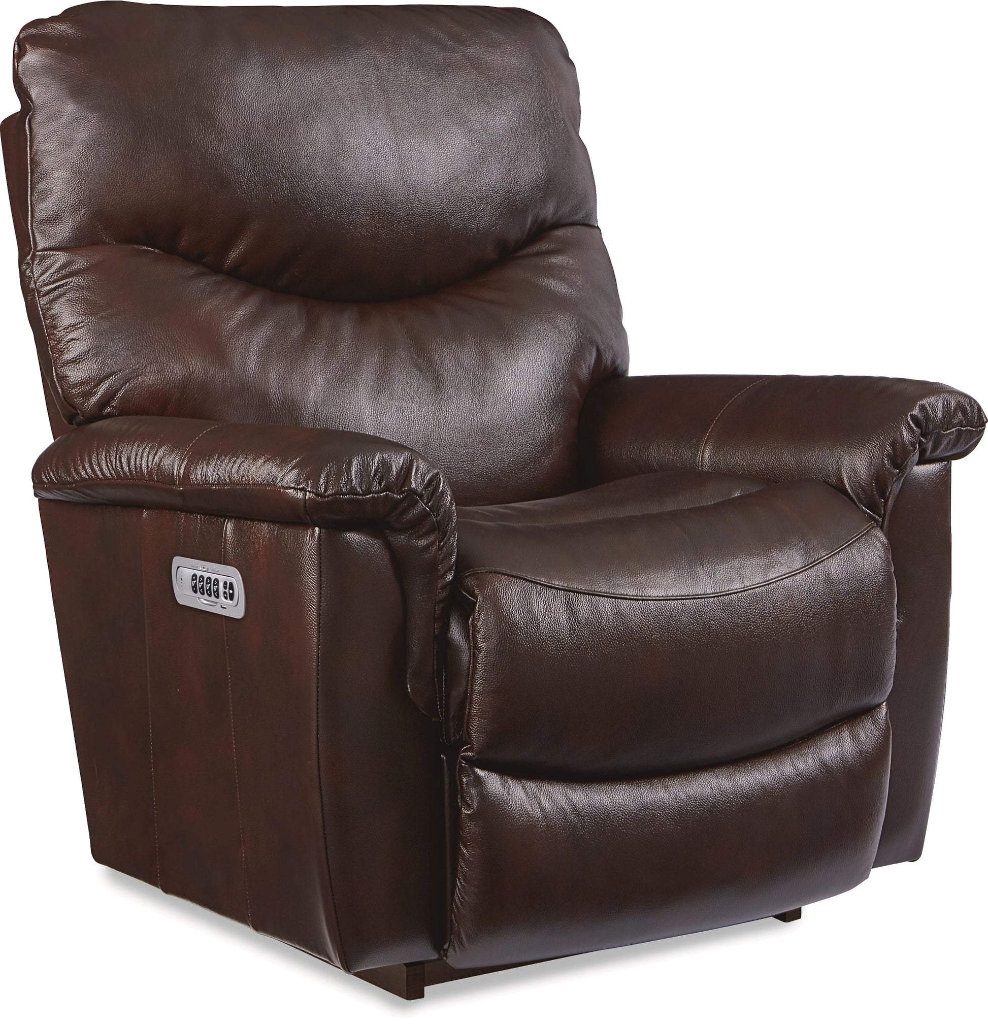 James Leather Recliner — Yellowstone Walnut — view 34
