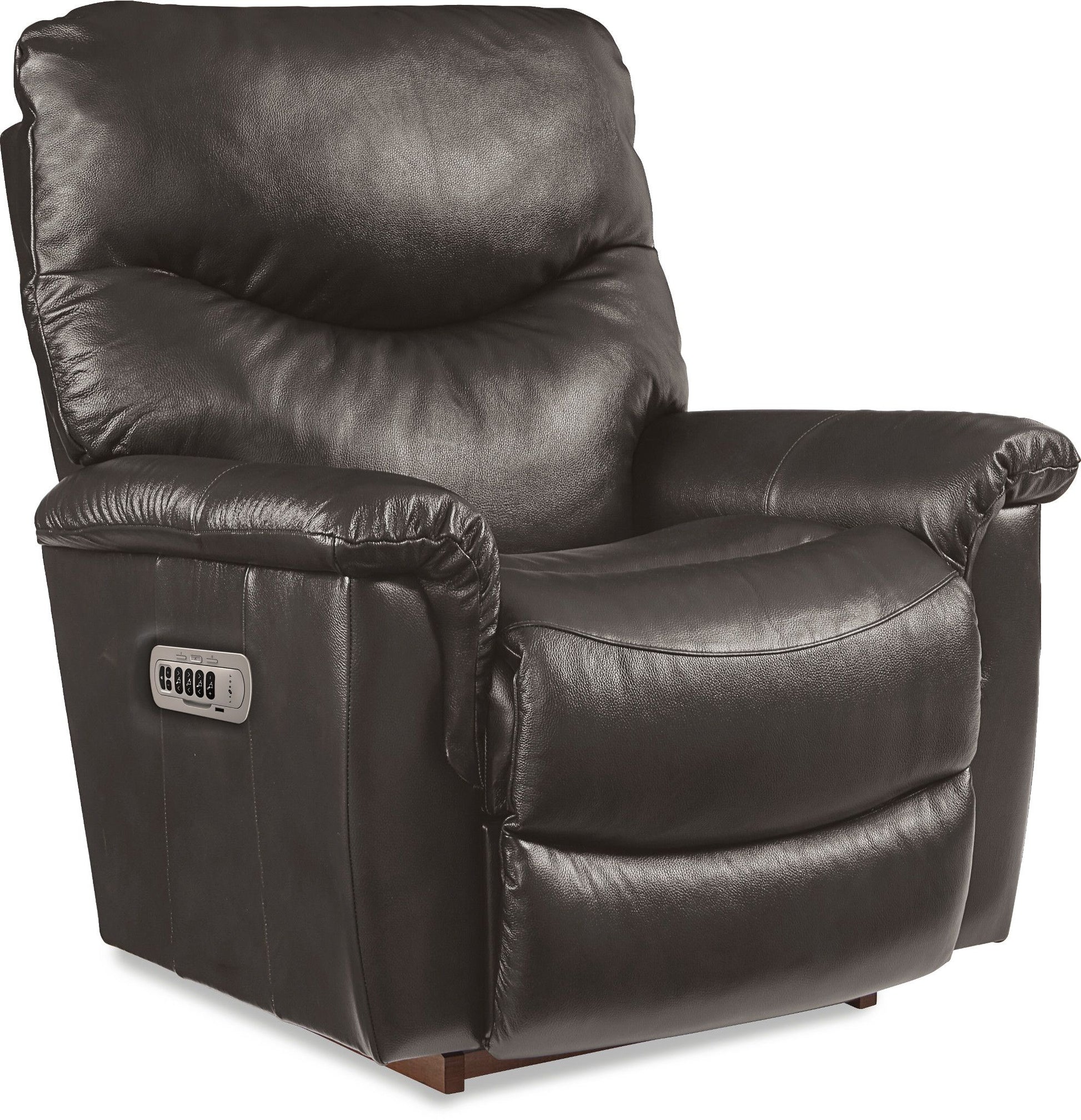 James Leather Recliner — Yellowstone Charcoal — view 6