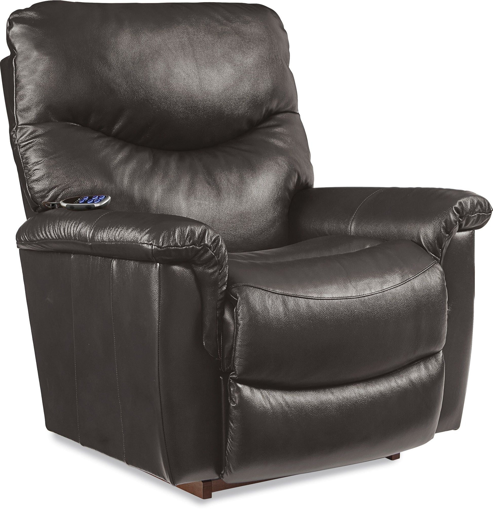 James Leather Recliner — Yellowstone Charcoal — view 5