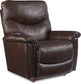 James Leather Recliner — Yellowstone Walnut — view 36