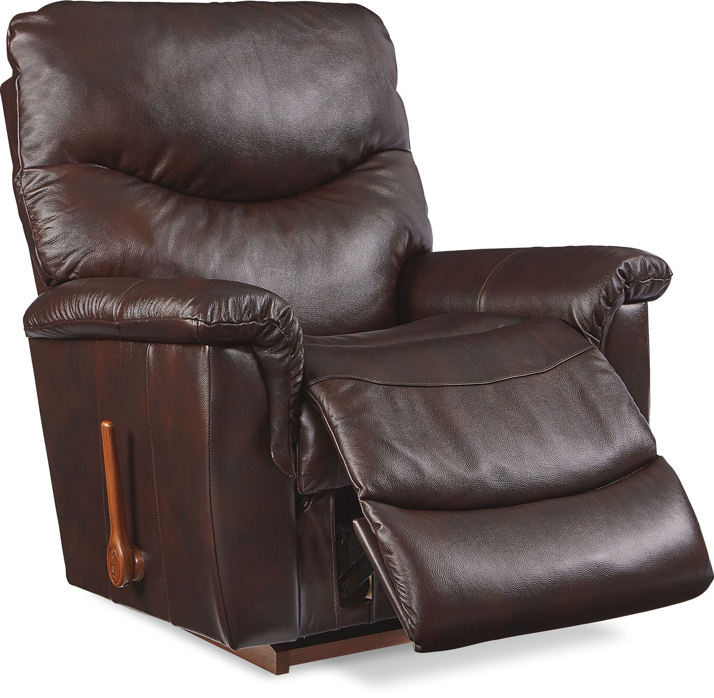 James Leather Recliner — Yellowstone Walnut — view 38