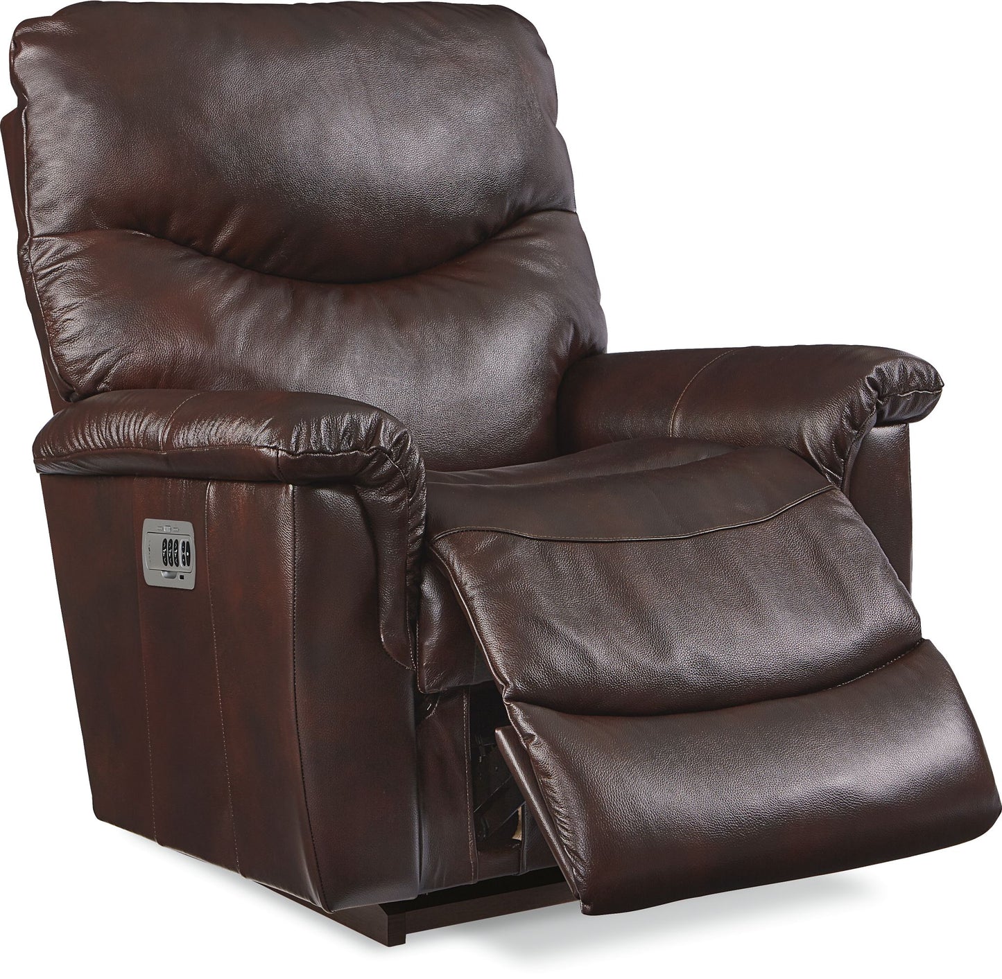 James Leather Recliner — Yellowstone Walnut — view 39