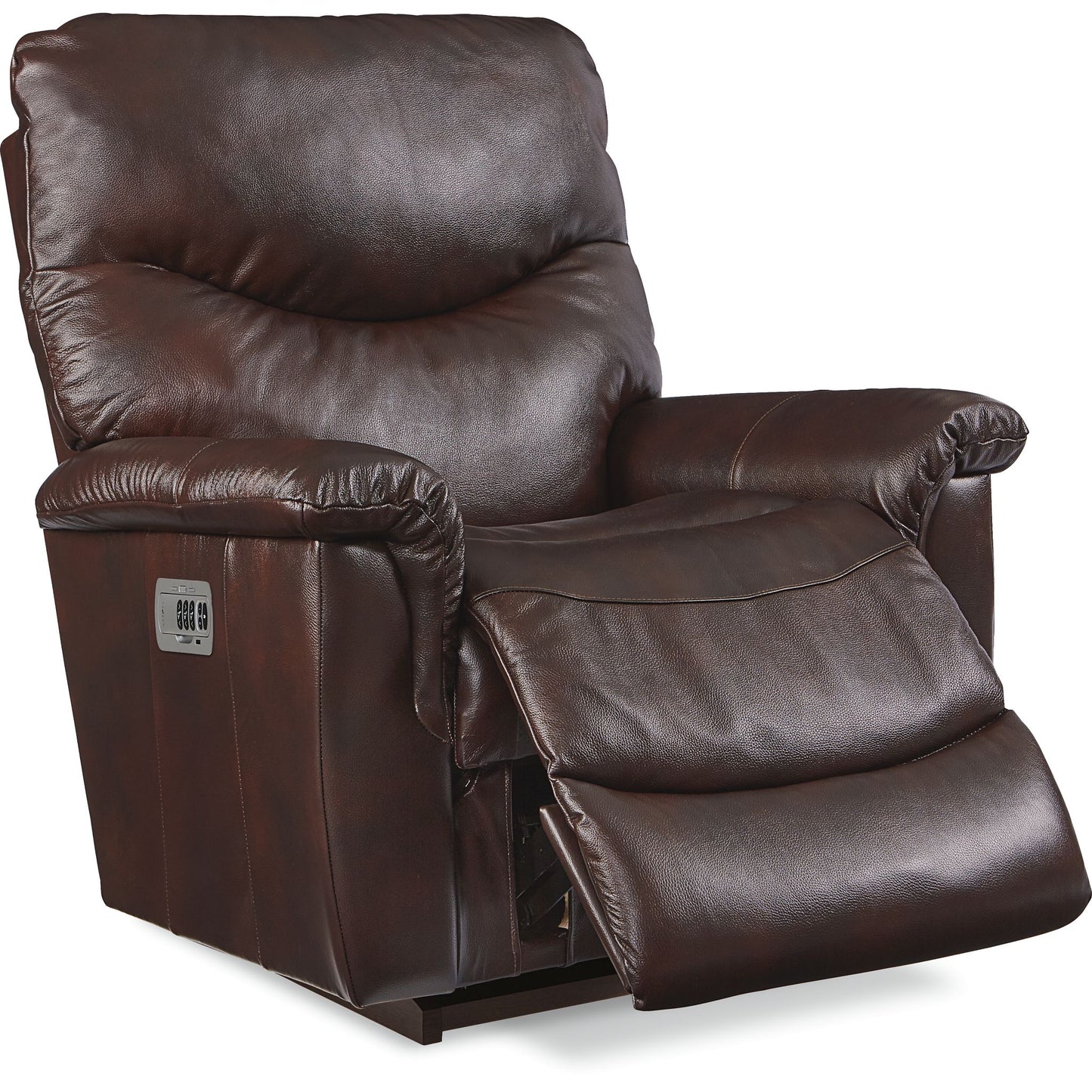 James Leather Recliner — Yellowstone Walnut — view 8