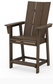 Modern Curveback Adirondack Counter Chair