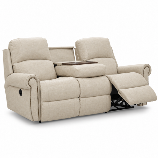 Dutton Reclining Sofa w/ Folding Table