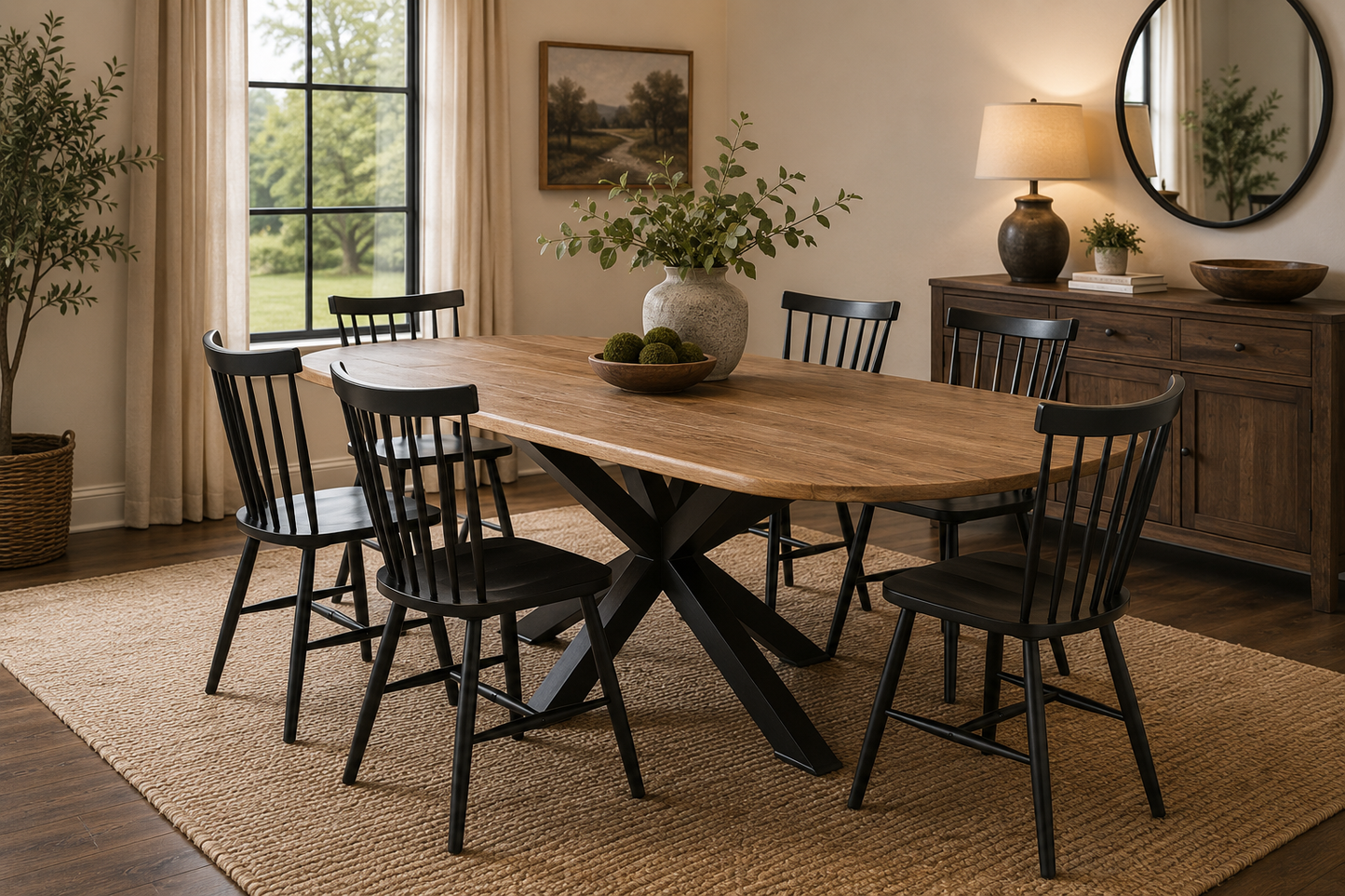 Rapallo Hollyoak Dining Set