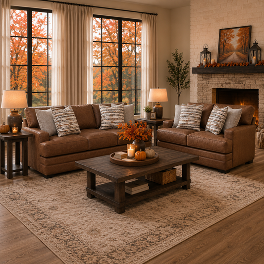 Regent Sofa and Loveseat