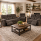 Everlasting Reclining Sofa and Loveseat with Brosmer Recliner
