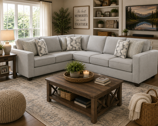 Mosby 2 Pc Sectional