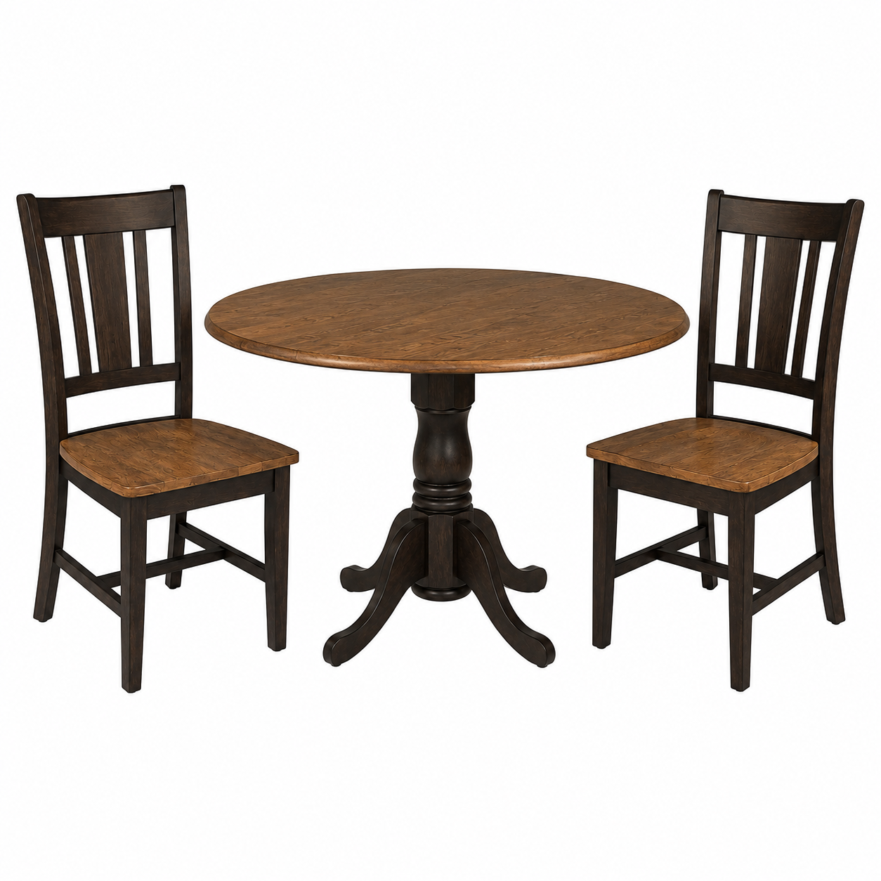 Essentials Round Pedestal Table and San Remo Chairs