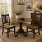 Essentials Round Pedestal Table and San Remo Chairs