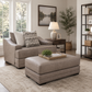 Granger Chair & 1/2 and Ottoman