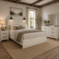 Cambeck Queen Panel Bed with Mirrored Dresser and Nightstand