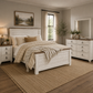 Willowton Queen Panel Bed with Mirrored Dresser and Nightstand