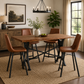Organic Forge 72" Gathering Table Sam Counter Dining Set