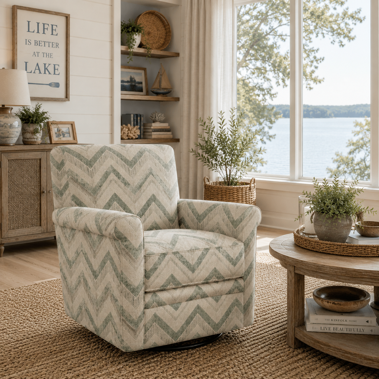 Pierce Swivel Glider