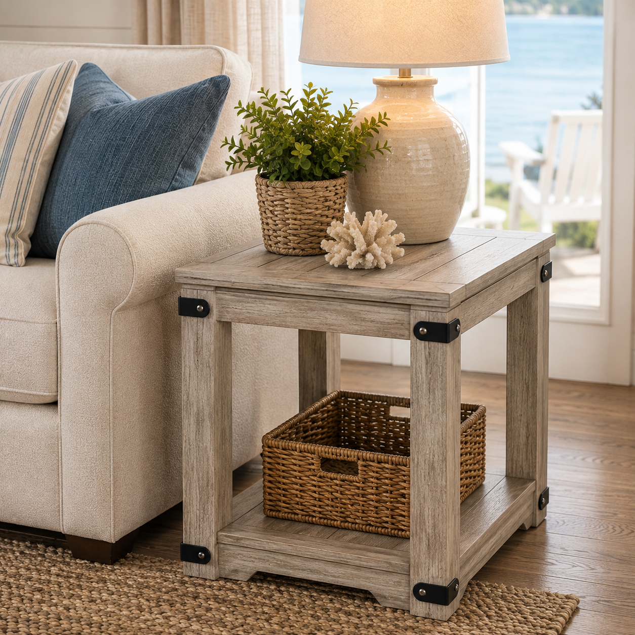Marin Rectangular End Table