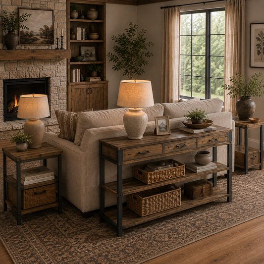 Workbench Chairside Table