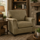 Salem Leather Chair with Nails