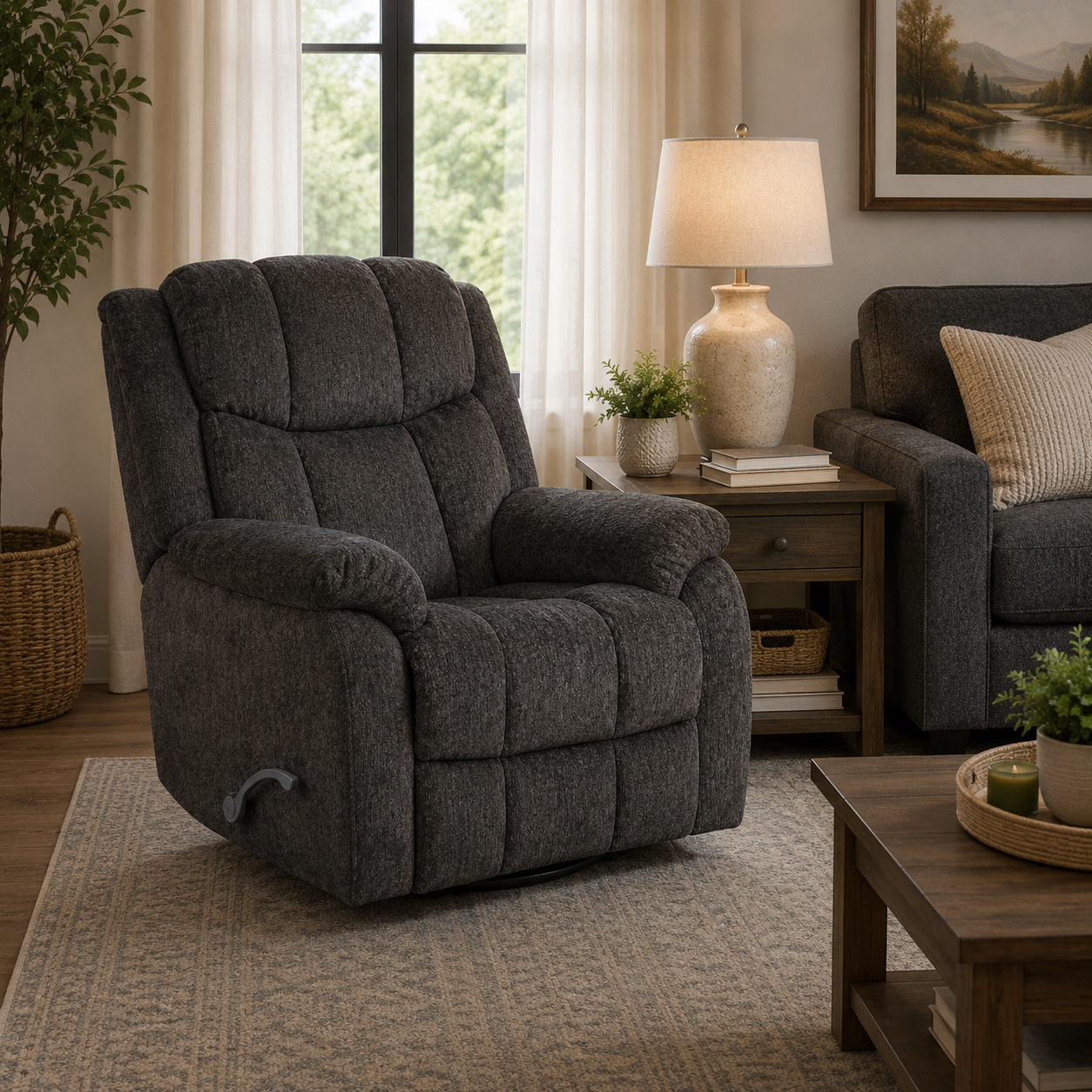 70220M Swivel Recliner