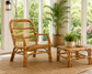 Riveria Arm Chair and Ottoman